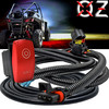 10ft Plug & Play AUX2 On/Off Red Rocker Switch with Pulse Power Busbar Wiring Harness – Compatible with 2018-2025 Polaris RZR PRO XP Ranger 1000 General Trail S 900/1000 XPEDITION ADV Models