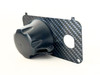 Compass Carbon Fiber Golf Cart Key Switch Plate for EZGO TXT PDS Electric 36v 48v