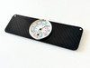 Carbon Fiber Golf Ball Holder Dash Cover Plate Thermometer for EZGO TXT PDS Electric cart 36v 48v