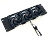 2X 3U Rackmount Cooling Intake + Exhaust Fan Panel – Quiet High-Airflow 19" Server Network AV Cabinet Cooler Carbon Fiber