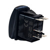 SPREADER Momentary On / Off  Rocker Switch 5-Pin 20A Blue LED Backlit | Waterproof 12V – 24V