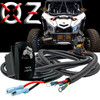 Plug-and-Play Power Distribution Block Wiring Harness with Laser-Etched ROCK LIGHTS On/Off Rocker Switch – Compatible with Can-Am Maverick X3 MAX Defender Commander Sport Trail 2018–2026