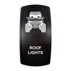 UTV Switch Cover | Roof Lights | Standard Rocker Switch Size | Automotive, Boat, Utility
