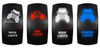 Switch Cover | Engine | Round Icon | Standard Rocker Switch Size | Automotive, Boat, Utility