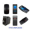 Switch Cover | GAS PUMP | Standard Rocker Switch Size | Automotive, Boat, Utility