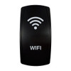 WIFI rocker switch with laser-etched wifi icon, in daylight