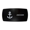 ANCHOR horizontal rocker switch with laser-etched anchor icon, in daylight
