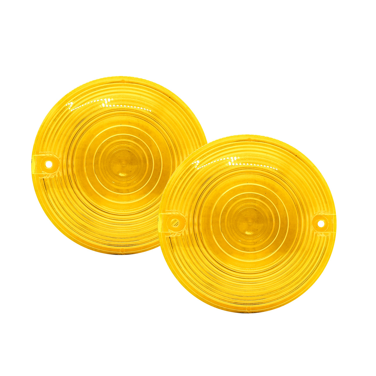OZ-USA 4x Smoke/Tinted Turn Signal Lenses For Harley Touring, Road Glide, Electra