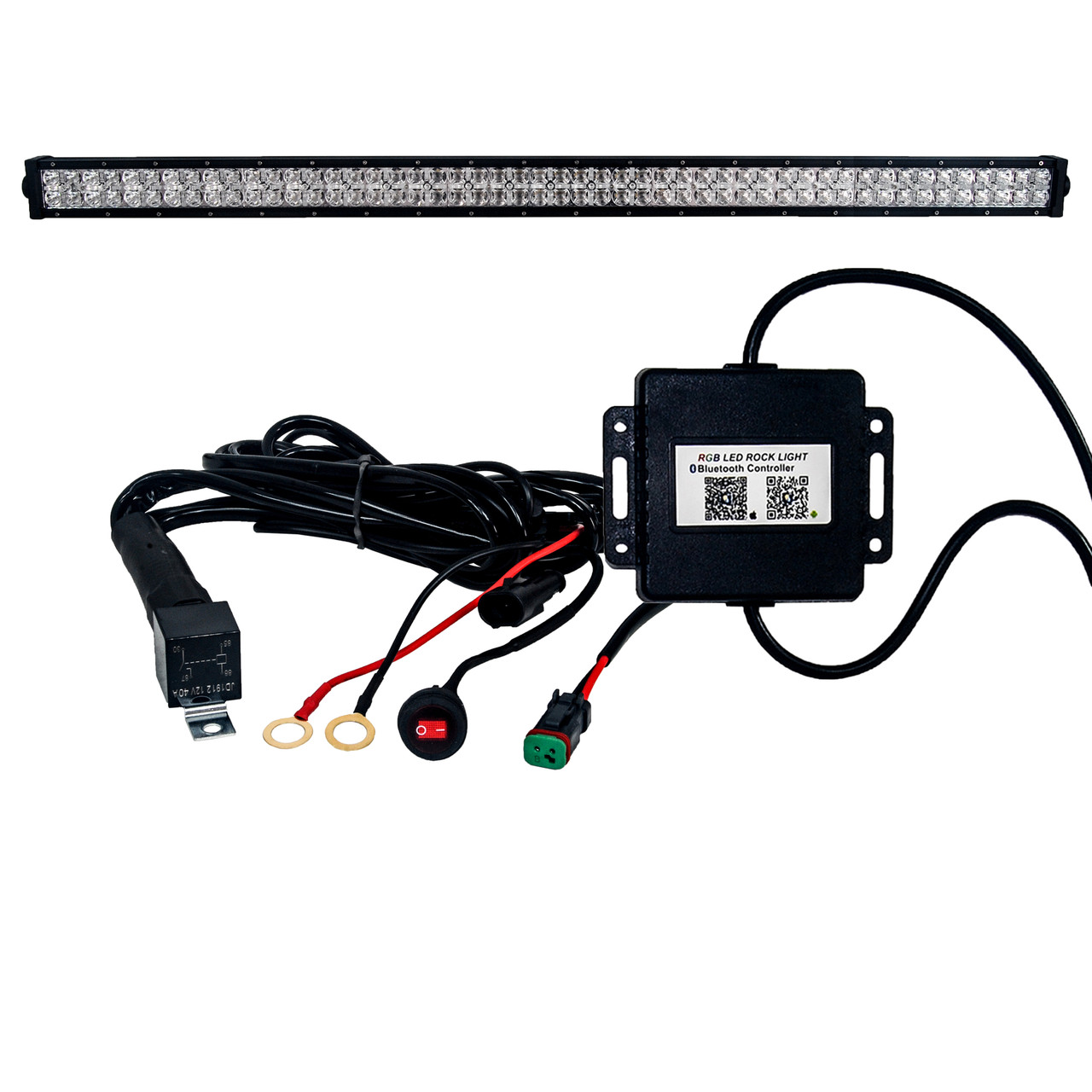 off road led light bar strobe