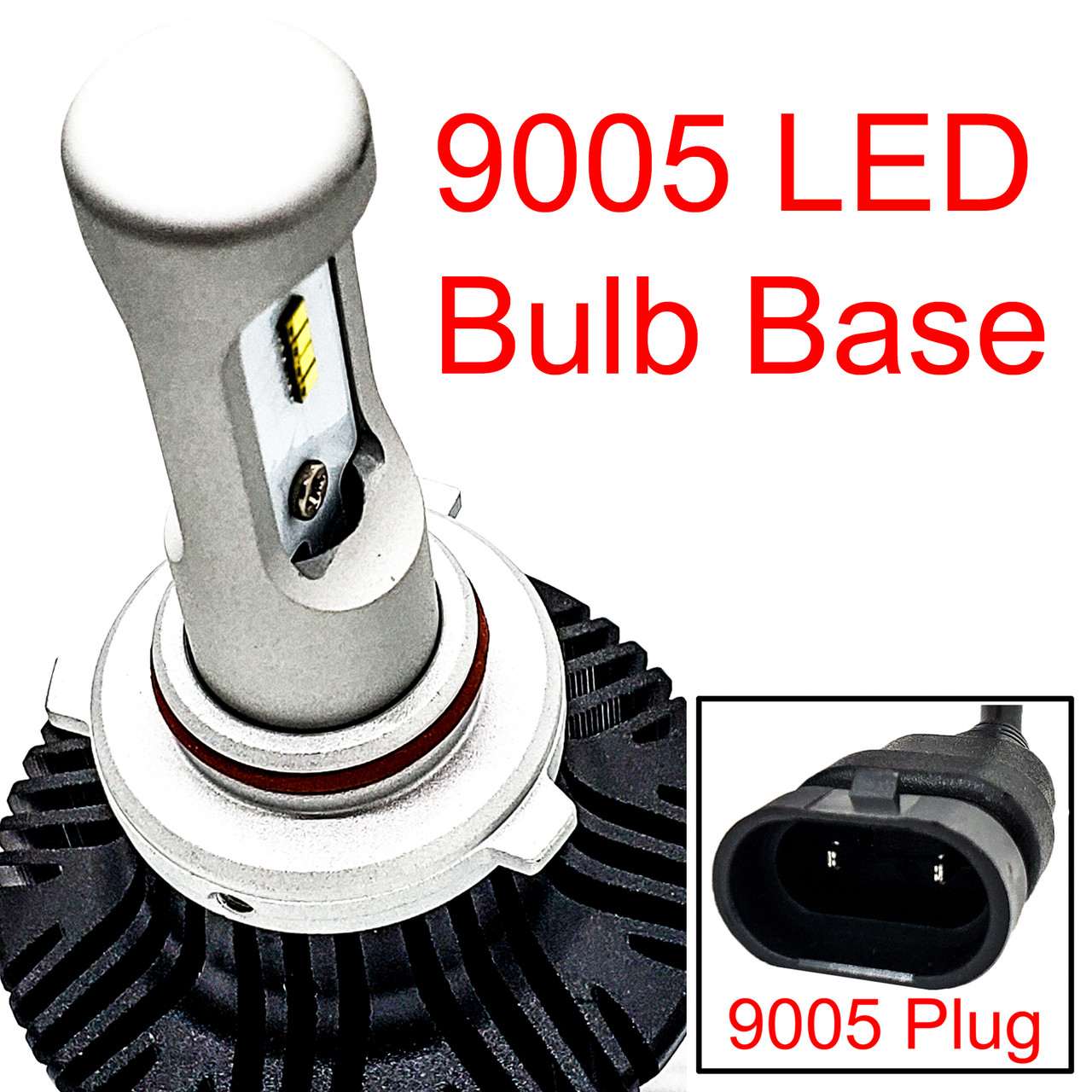 7HL-9005 LED Headlight Kit by OZ-USA® Single Beam 4000LM Xenon