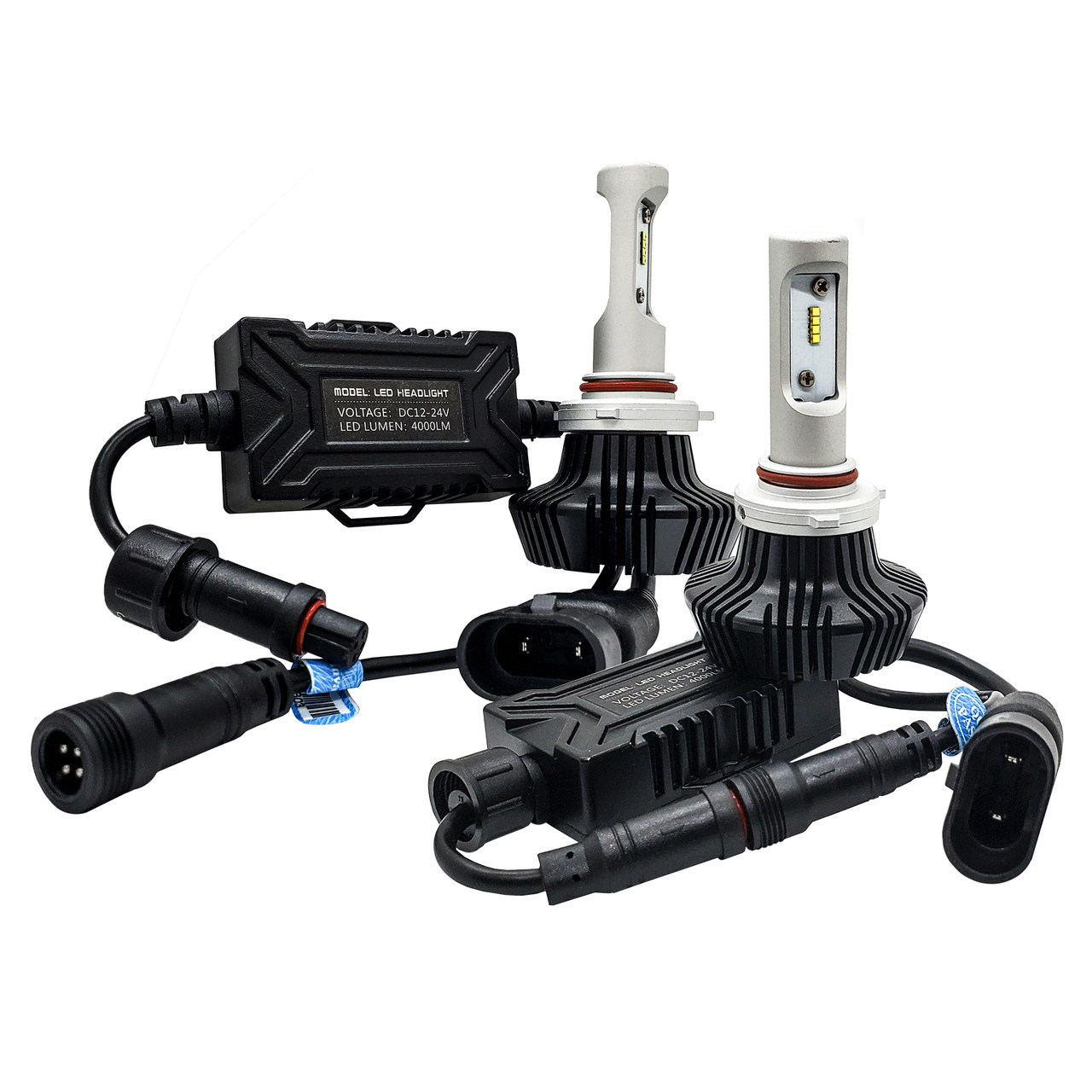 7HL-9005 LED Headlight Kit by OZ-USA® Single Beam 4000LM Xenon