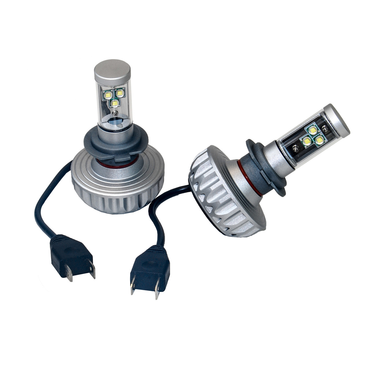3HL-H4 LED Headlight Kit by OZ-USA® 30W Dual Hi/Lo Beam Auto 3000LM Xenon  White 3000K, 4300K, 6500K, 8000K, 10000K - OZ