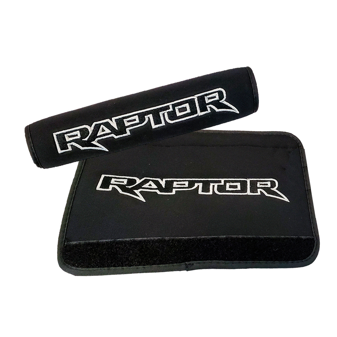 Raptor Logo Black Neoprene Automotive Seat Belt Covers for Ford F-150  Safety Shoulder Pad Travel Bag Straps
