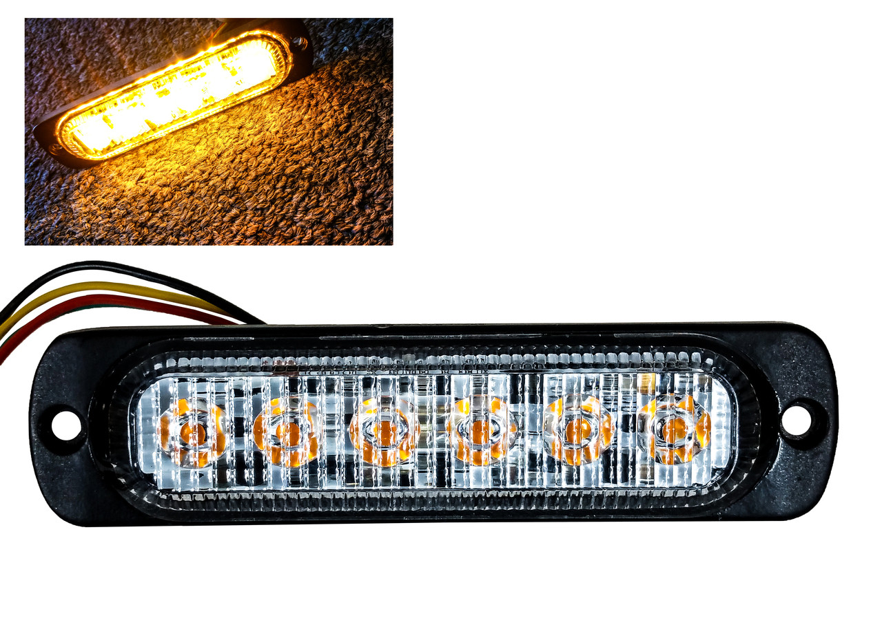 Amber 6-LED 4