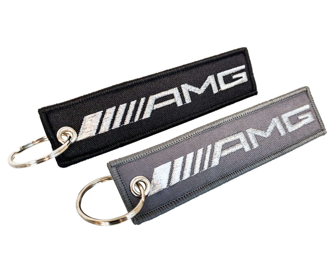 AMG Logo Black Neoprene Automotive Seat Belt Covers Safety