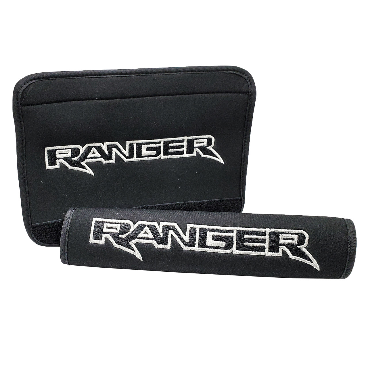 Ranger Logo Black Neoprene Automotive Seat Belt Shoulder Pads Safety  Shoulder Pad Travel Bag Straps - OZ