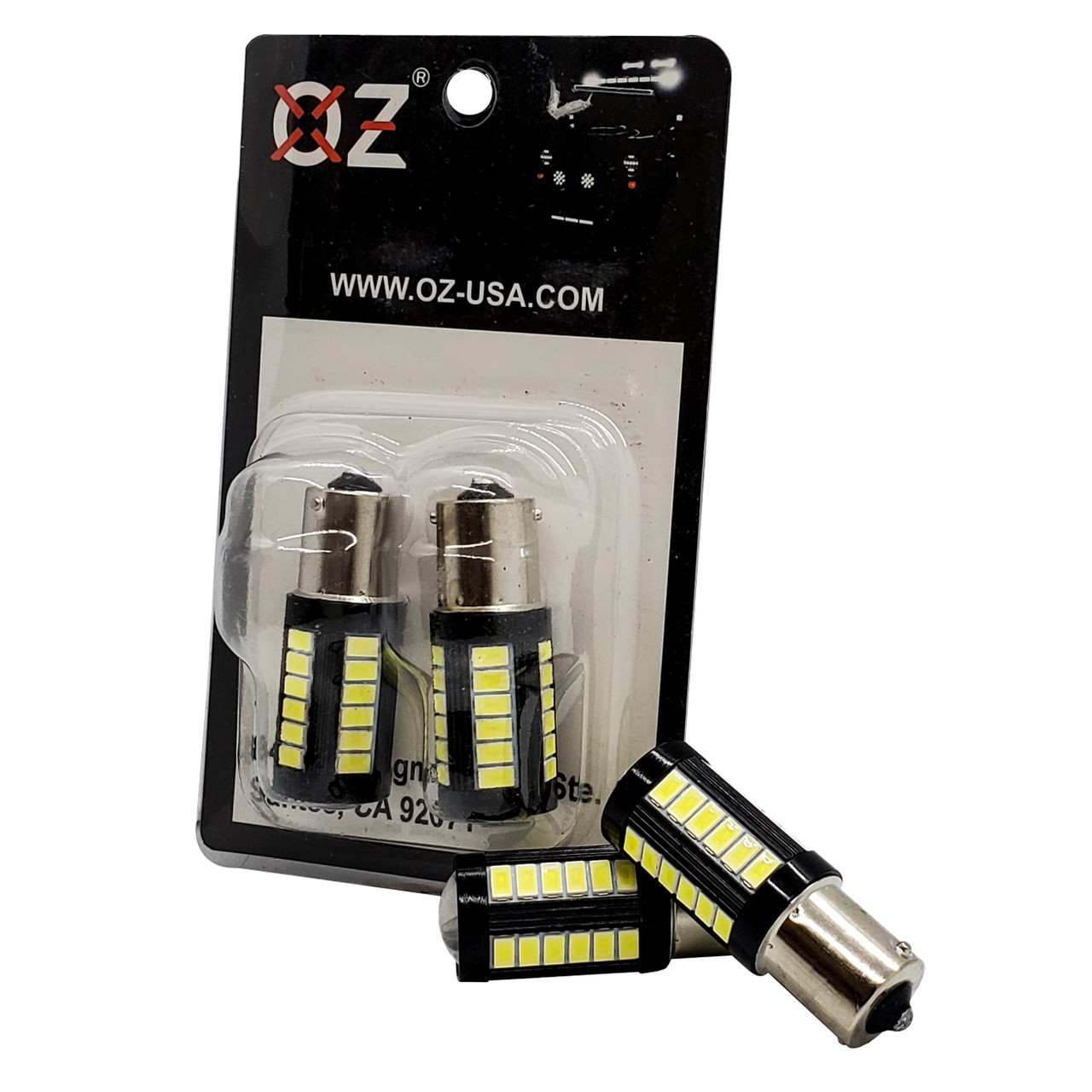 Auto P21W BA15S 1156 33 Smd Led 5630 LED Lampadina Posteriore - Foto 13