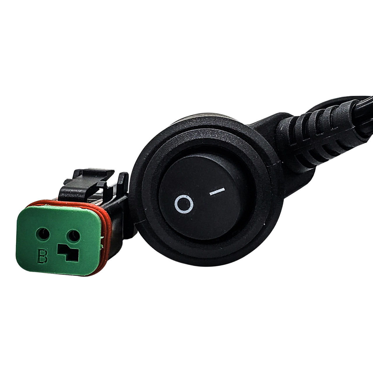 10FT Automotive Lighter Plug Portable Power Supply Adapter with Deutsch DT  Plug Connector AWG#16 Wire Harness 20A Fuse On/Off Switch Off-Road Truck RV  