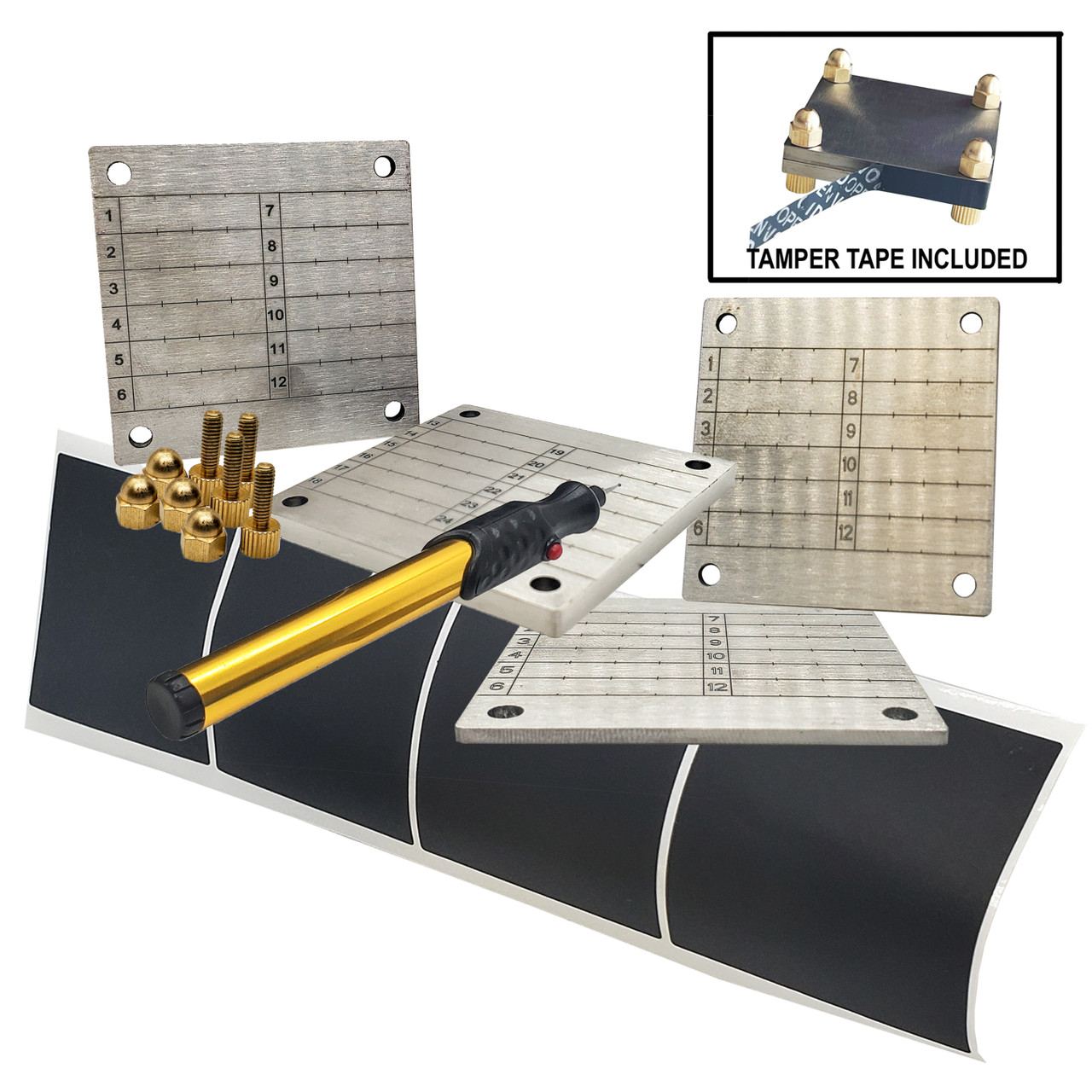 4X Ti1000™ 1.5MM Lite Titanium Crypto Seed Phrase Recovery Cold