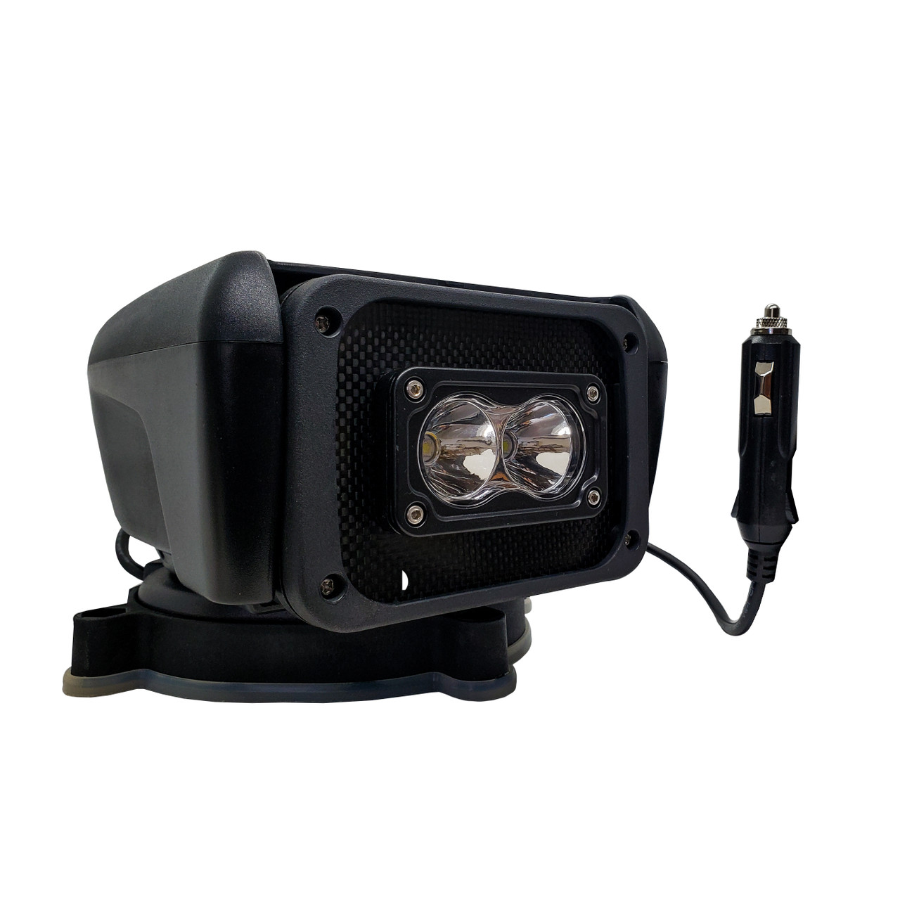 50W LED Search light Black Work Light 360° Remote control for Boat