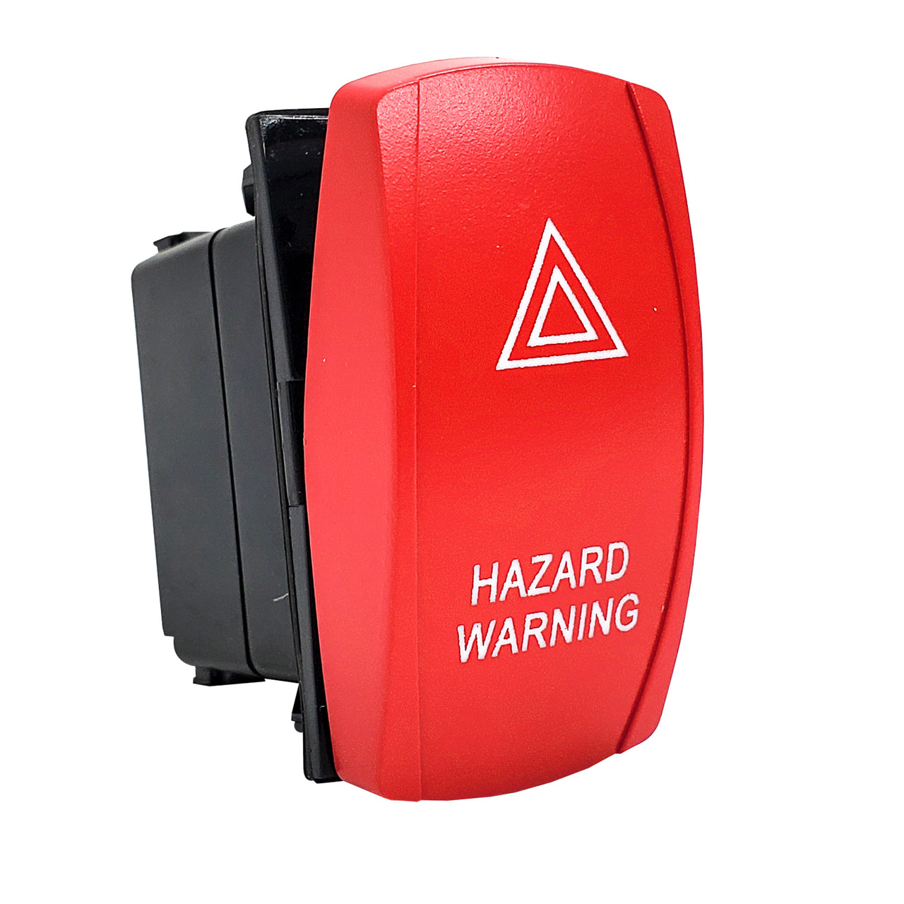Hazard Warning On/Off Red Rocker Switch 4-Pin for Trucks UTV Golf