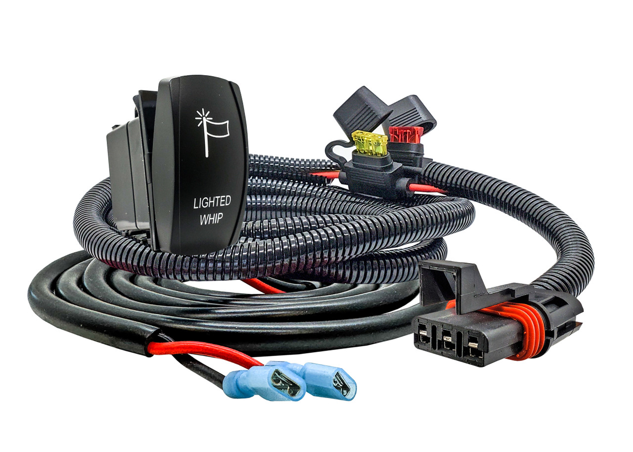 12ft. Pulse Power Bus Bar Plug & Play Wire Harness with On/Off