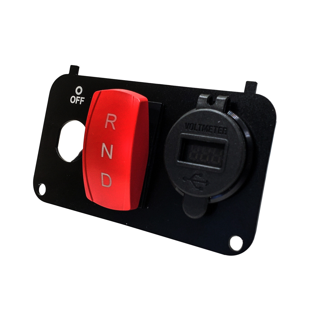 Golf Cart Key Switch Plate R-N-D Reverse Neutral Drive Red Rocker