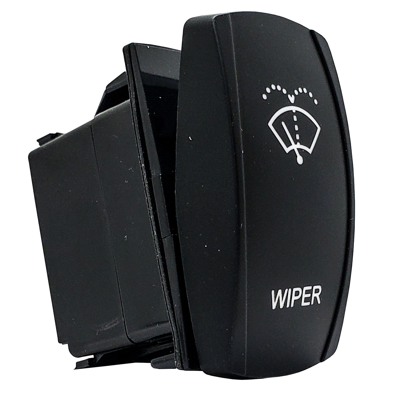 Windshield Wiper Washer Rocker Switch – 4-Pin On/Off/On Laser-Etched ...