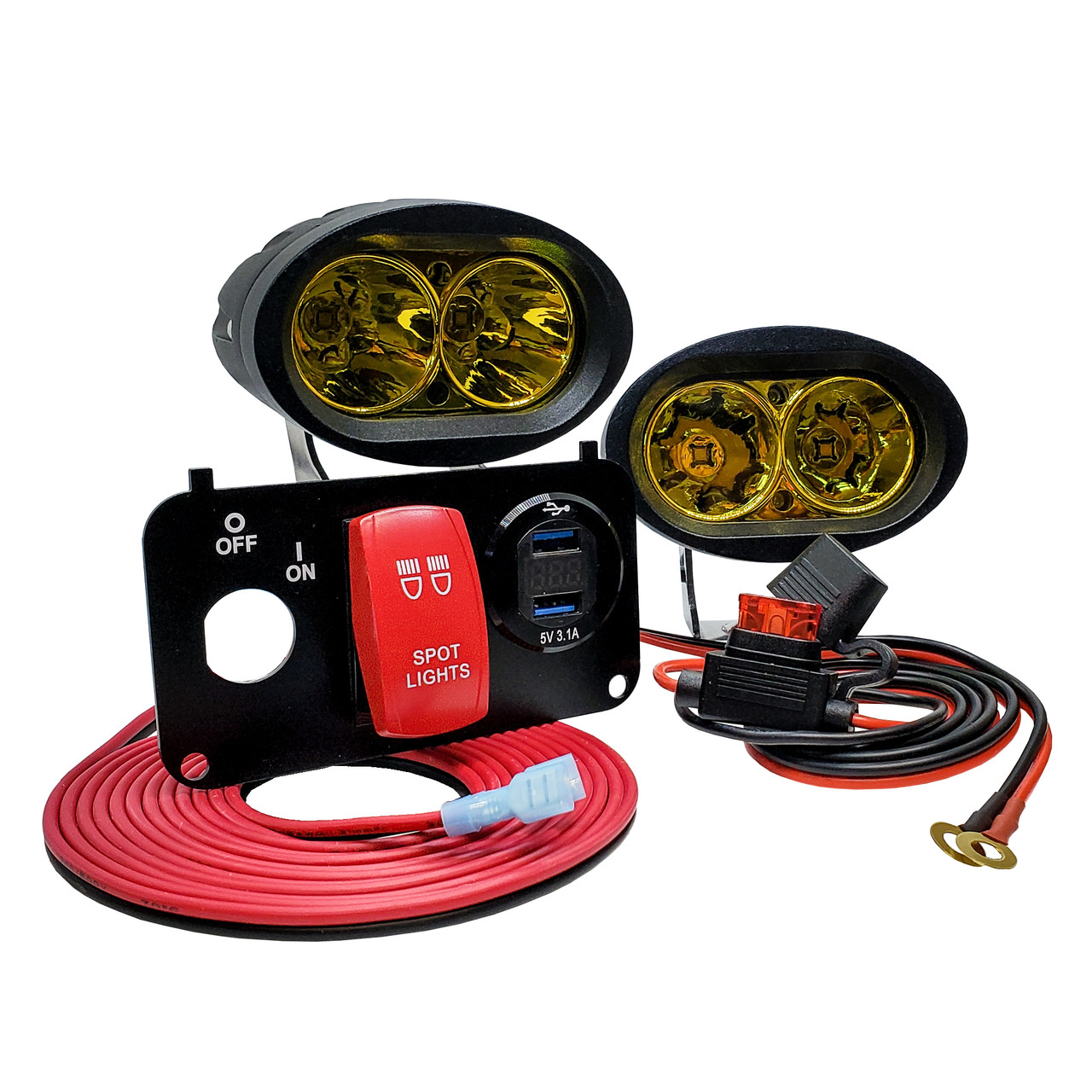 よし✨ハツコイセット True 48 volt bumper led lights for Tesla Cybertruck