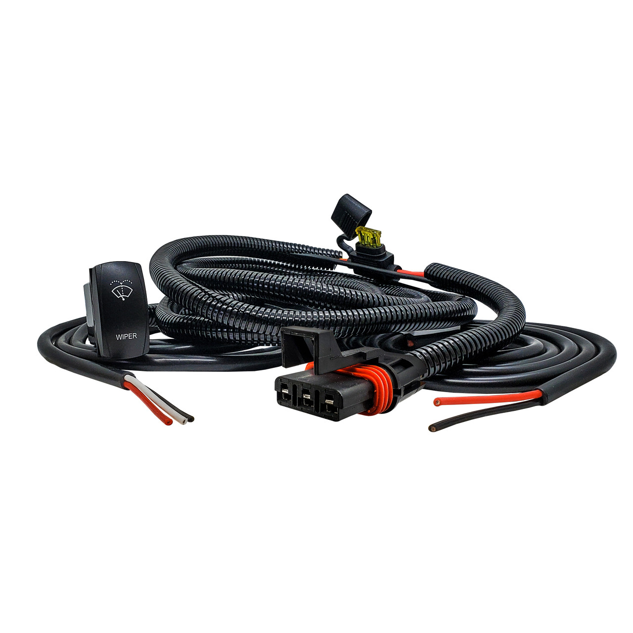 Polaris 3 Lead 14AWG & 18AWG Wiring Harness Kit With Pulse Power Bar P Connector For Led Lights Polaris 3 Lead 14AWG & 18AWG Wiring Harness Kit With Pulse Power Bar P Connector For Led Lights