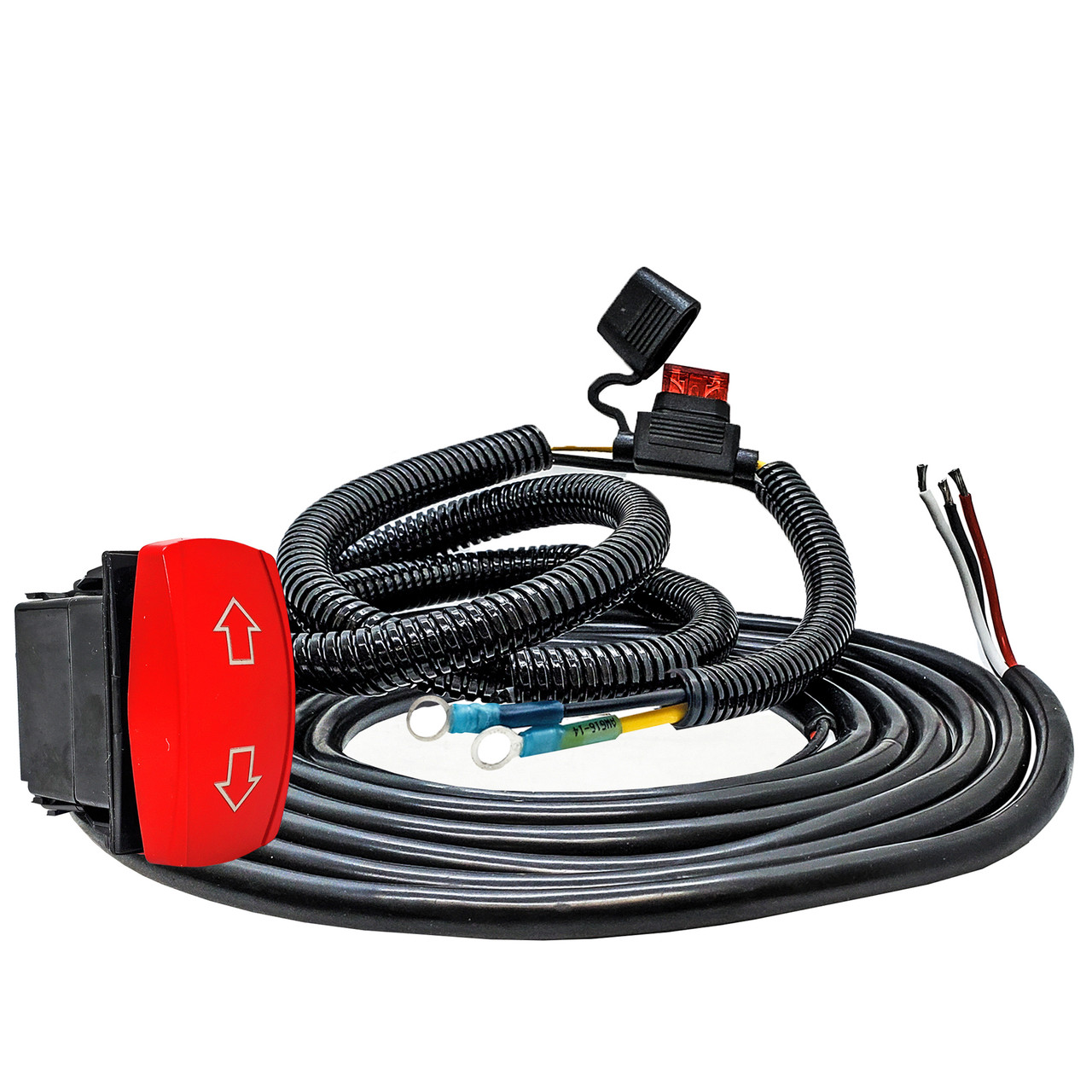 OZ-USA Feeder Rocker Switch & Power Busbar Wiring Harness Kit