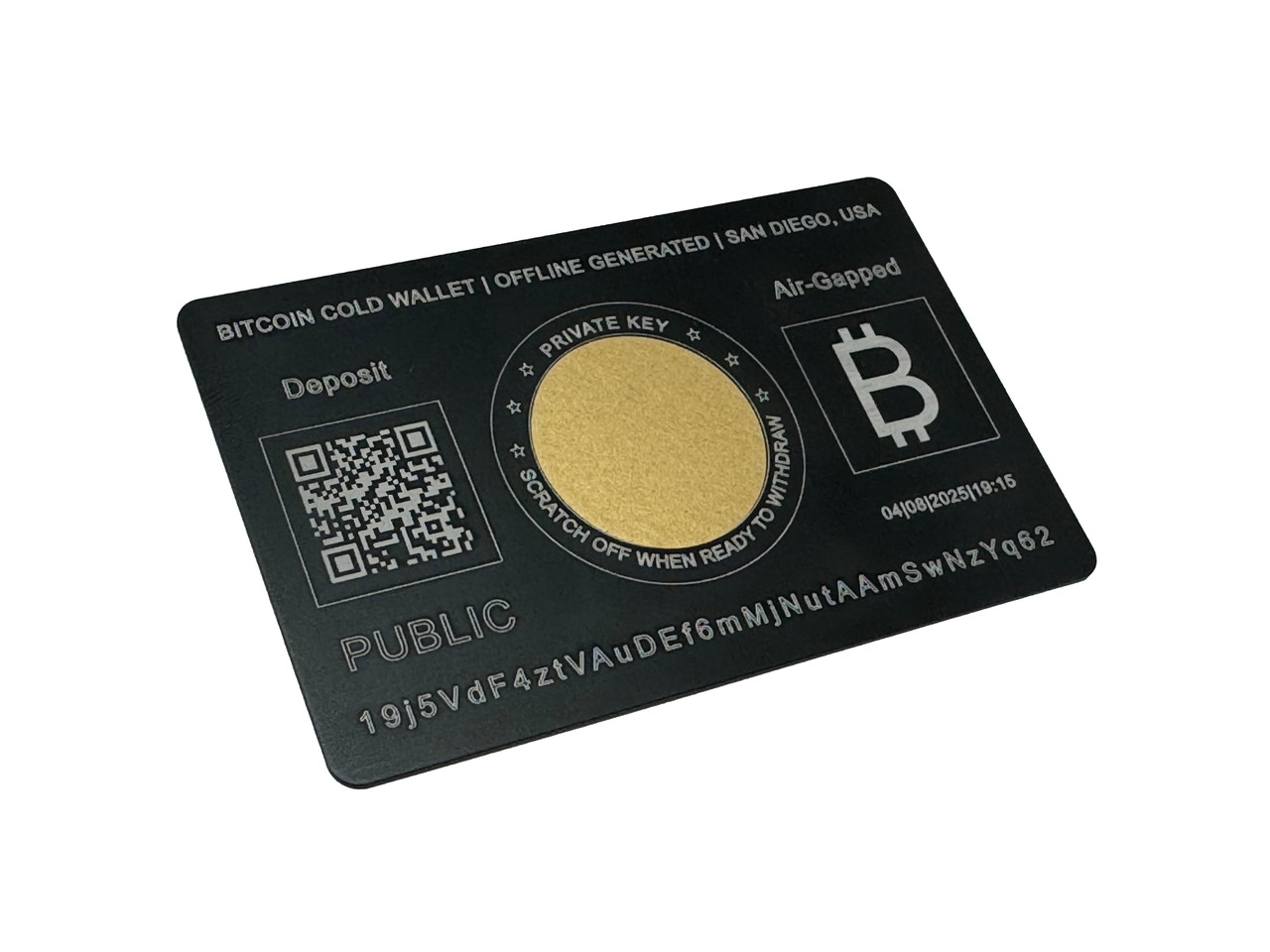 Cold Wallet Crypto Safnect NFC Cold Crypto Wallet - 3-Card Sharded Private  Key Storage For Bitcoin & Ethereum Bitcoin Ethereum Offline Wallet