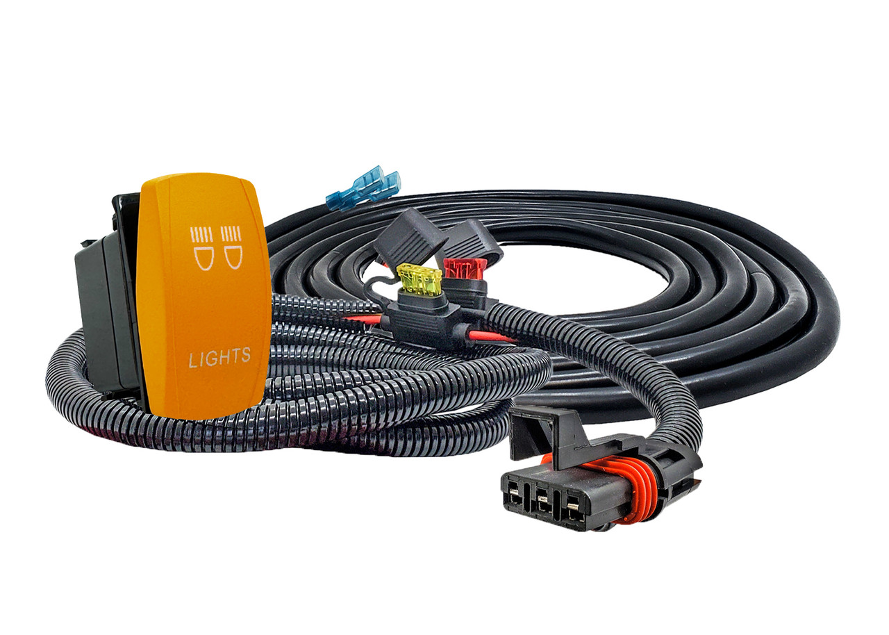 OZ-USA Plug & Play Auto Park Pulse Power Bus Bar Plug Wire Kit