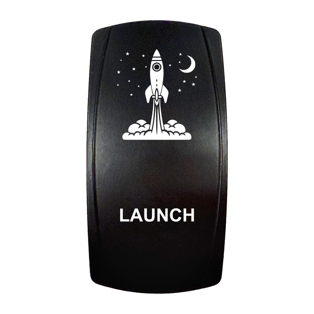 Launch | On / Off Momentary Rocker Switch | 4-Pin 20A Blue LED
