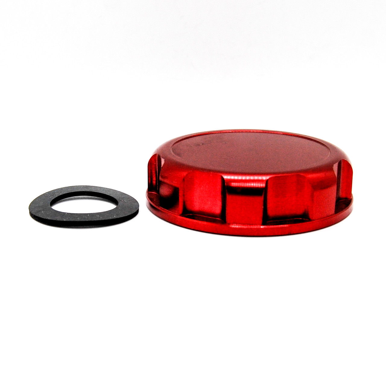 洋書 RED CATS / GASOLINE JS Billet Gas Cap Red OZ-USA® with Rubber Gasket for