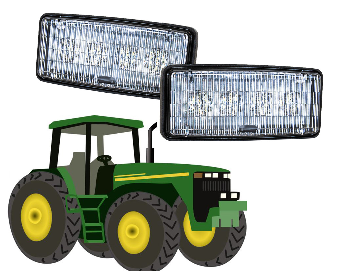John Deere ジョンデア led ヘッドライト 作業灯 4個セット OZ-USA 