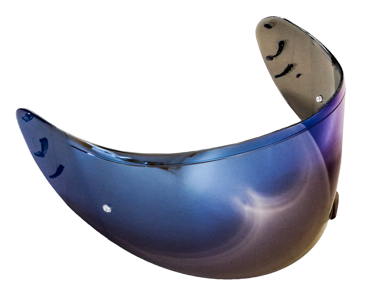 Motorcycle Helmet Blue Iridium Pinlock Ready Visor Fits Shoei CX1