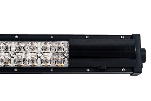 5" Black Lens OZ-USA® Protective Bar Cover for RGB Series & T Series Dual Row LED light bar Off road ATV SUV 4WD