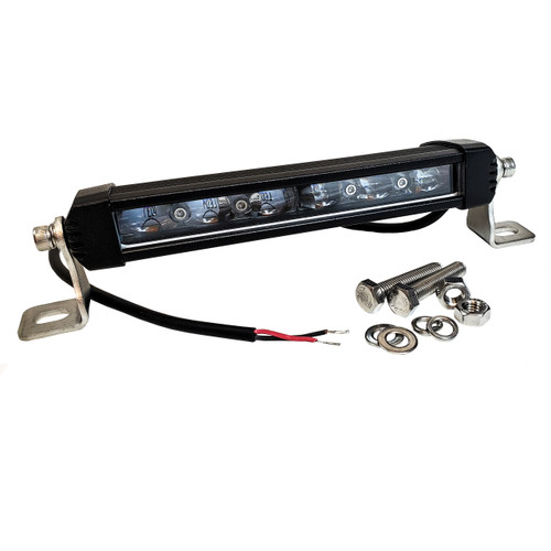 7 Inch OZ-USA®  FS-Series Amber LED Fog Lights High Intensity 30w Single Row Lightbar 