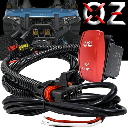 10ft. Pulse Power Bus Bar Plug Red Rocker Switch 3-Wire