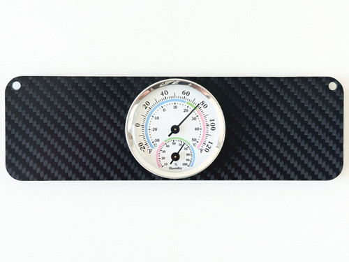 Carbon Fiber Golf Ball Holder Dash Cover Plate Thermometer for EZGO TXT PDS Electric cart 36v 48v