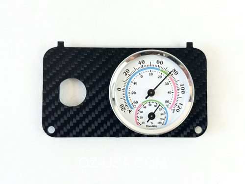 Thermometer key switch plate for golf cart compatible with EZGO