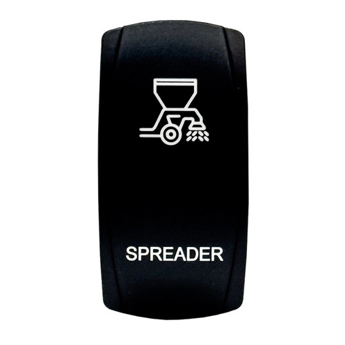 ｖ（＾＿＾ｖ）♪ Spreader Momentary On/Off Rocker Switch – 5-Pin Laser-Etched Blue