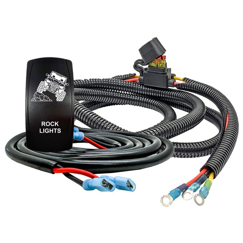 Plug-and-Play Power Distribution Block Wiring Harness with Laser