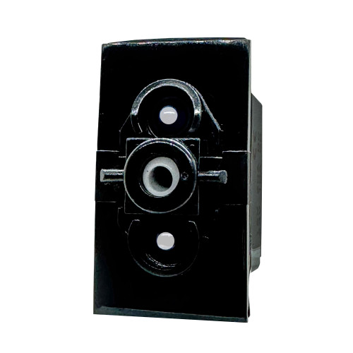 On / Off Rocker Switch Base | 4-Pin 20A White LED Backlit | Waterproof 12V – 48V