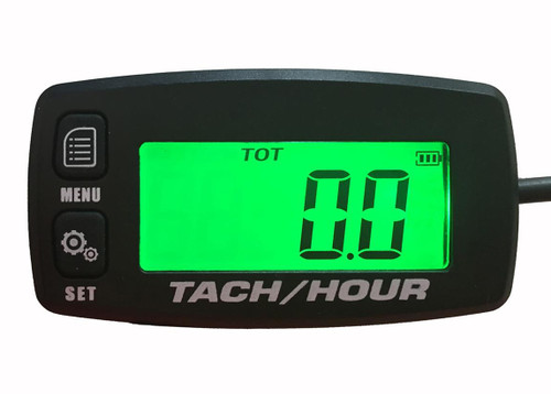 Tach Hour Meter OZ-USA® tachometer RPM display motorcycle atv dirtbike buggy outboard cr