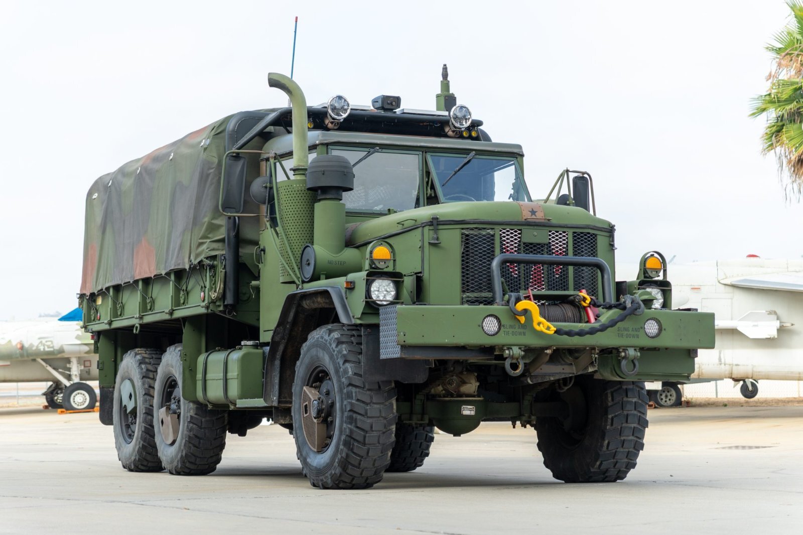 Modified AM General M35A3 6x6 military truck built by OZ-USA
