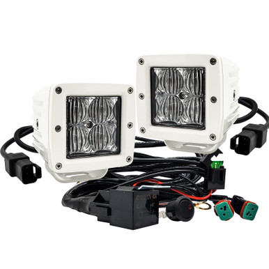 Pactrade Marine 3W LED Downlight With Switch – 4” Diameter, Warm White For RV, Marine, Bus, Car