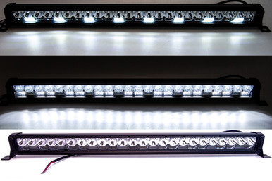 20'' OSRAM 150W LED Single Row Slim Light Bar Spot Flood Combo Driving Truck UTV