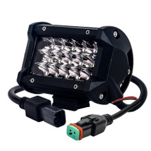 T4 Series 5" Triple Row LED Light Bar Spot Beam Driving Lights for Off Road Truck ATV RV Tractor Heavy Equipment